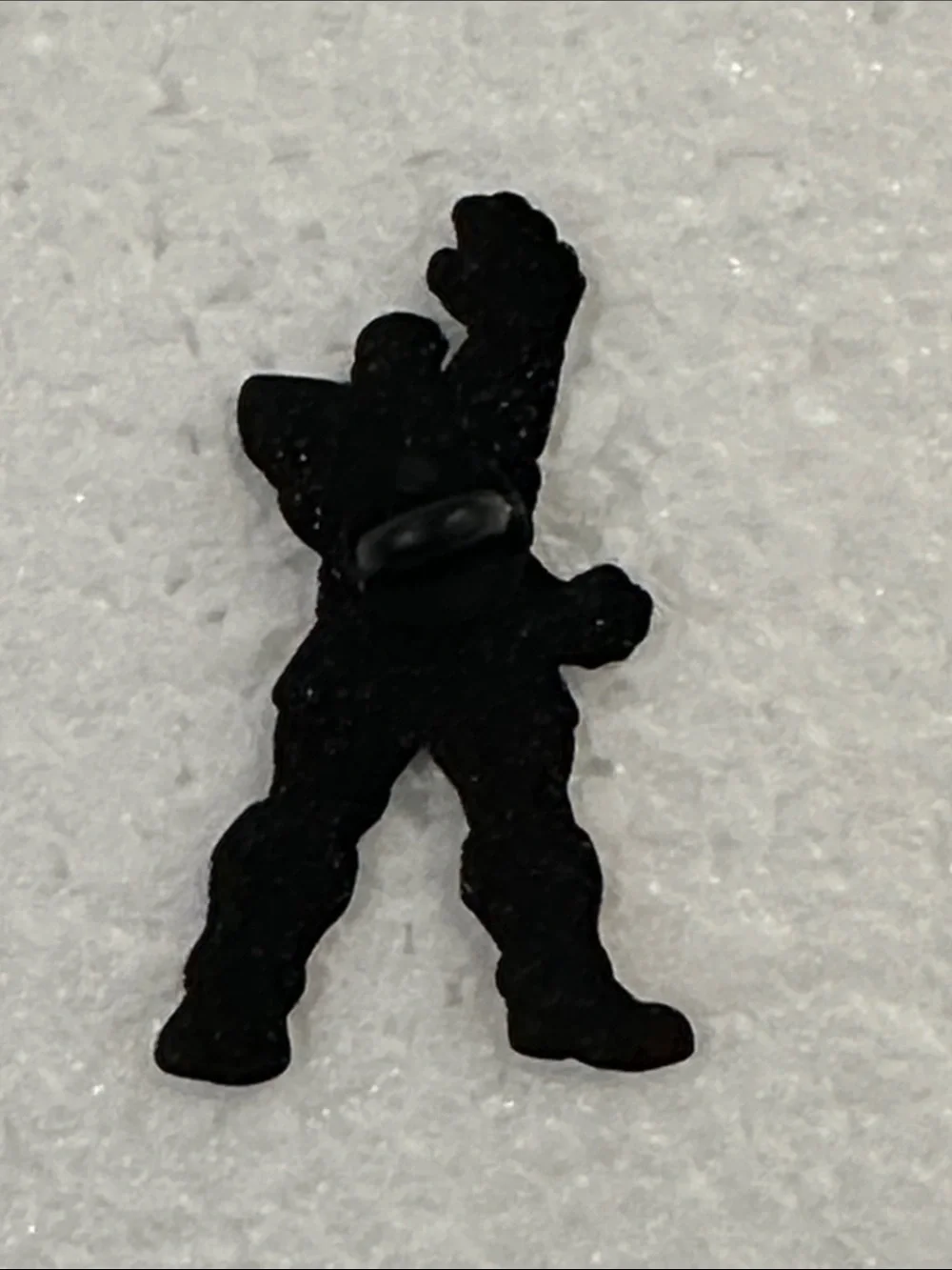 Purple & Gold Thanos Enamel Lapel Pin - Superhero Accessory